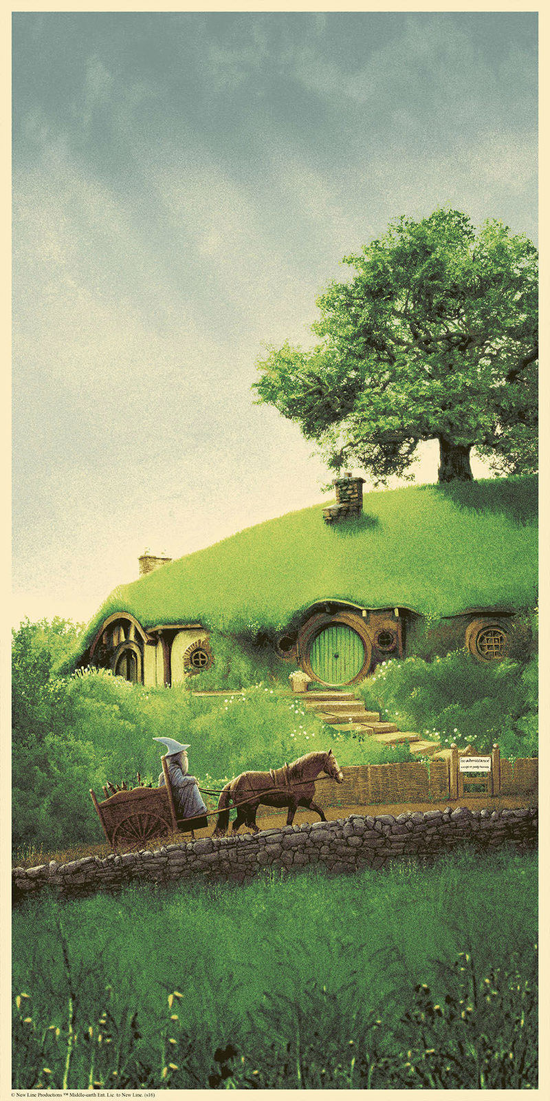 Illustration for article titled Follow Gandalf's Journey in These Stunning New Lord of the Rings Posters